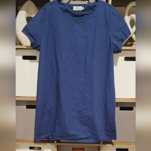 VINEYARD VINES 🐳 Elegant Blue Bow Back Dress XL